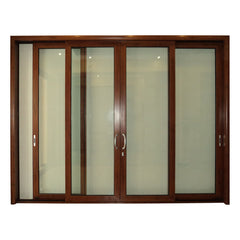 Top window factory aluminum triple 3 tracks channel interior sliding window on China WDMA