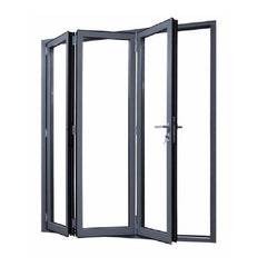 Topwindow Folding Glass Patio Door Puerta De Patio De Vidrio Plegable Bi Folding Glass Door on China WDMA