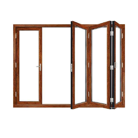 Topwindow Folding Glass Patio Door Puerta De Patio De Vidrio Plegable Bi Folding Glass Door on China WDMA