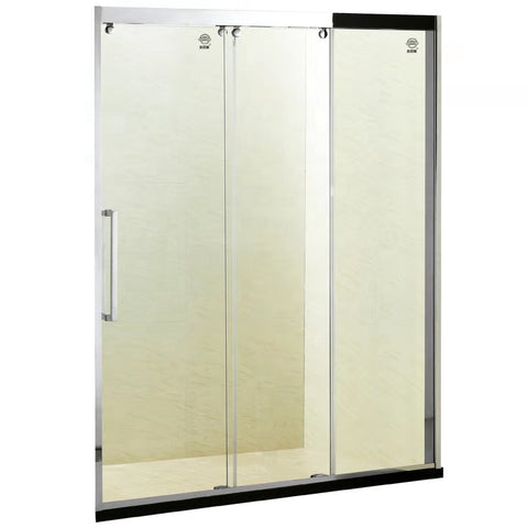 Triple Glass Partition Caravan Plastic 3 Doors Used 3 Panel Sliding Shower Door on China WDMA