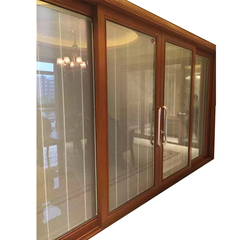 Triple tracks 2.0mm thickness three panel sliding glass door on China WDMA