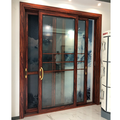 Triple tracks double glazed 3 panel sliding patio door price on China WDMA