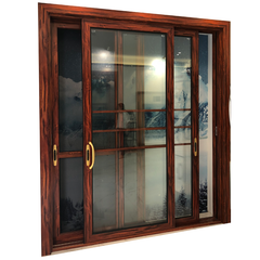 Triple tracks double glazed 3 panel sliding patio door price on China WDMA