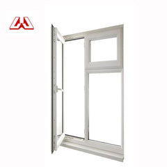 Two Panels Horizontal Open Plastic Sliding Single Pane Casement Window Horizontal Pivot Windows on China WDMA