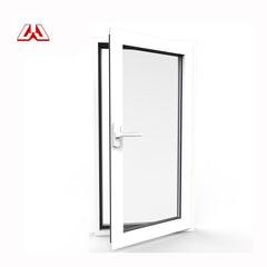 Two Panels Horizontal Open Plastic Sliding Single Pane Casement Window Horizontal Pivot Windows on China WDMA