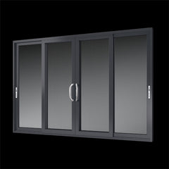 Sliding Bedroom Doors Residential System Triple Doors Sliding Aluminum With Fly screen Decorative Sliding Glass Doors