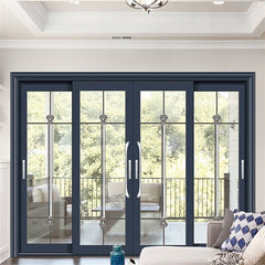 Aluminum Sliding Stacking Door Cheap Price Gold White Aluminum Sliding Doors Glass Sliding Door Aluminum Frame