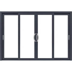 Sliding French Doors China Top Suppliers Aluminum Frame Interior Sliding Barn Doors with Glass Inserts Magnet Sliding Doors