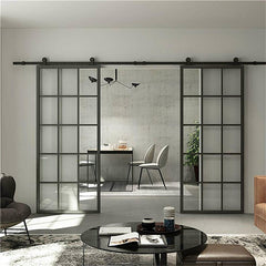 Kitchen Pocket Door Factory Latest Wholesale Bathroom Interior Modern Sliding Pocket Door Exterior Steel Aluminum Pocket Door