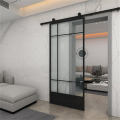 Monica Pocket Door  Sliding Frosted Glass Interior Pockets Organizer Door For Living Room And Bath Room E36 Door Pocket