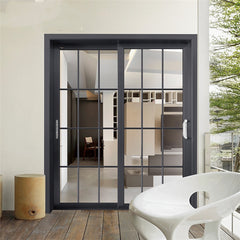 Aluminum Sliding Doors Prices 20% Discount Soundproof Triple Glaze Glass Doors Sliding For home Sliding Doors Exterior