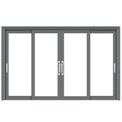 Frame Sliding Door Canada Certified Aluminum Glass Patio Motor Sliding Door  Comply With Hurricane Impact Lift Sliding Door