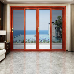 2021 Hot Sell Sliding Door Frameless Aluminum Interior Noiseless Sliding Door From Factory  Huge Sliding Door