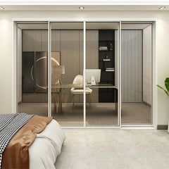 Aluminum Sliding Door Price New Design Automatic Aluminum Sliding Door Frameless Aluminum Sliding Door