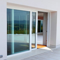 UPVC 3 tracks sliding door on China WDMA