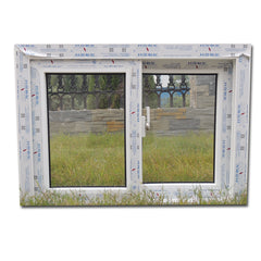 UPVC White Windows Cheap House Anti Mosquito Net Screen Window Double Glass Turkey PVC Doors And Windows