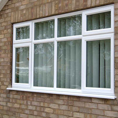 US Certificated Aluminum Frame Hinged Windows/Aluminum Double Panels Swing Window on China WDMA