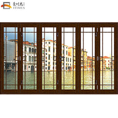 US certified and Australia certified aluminium bi folding patio doors on China WDMA