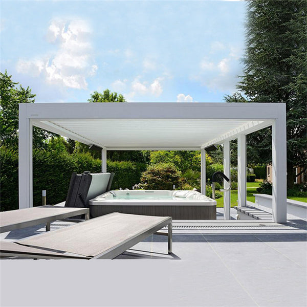 Hot Sale New Product Sun shading Pergola Motorized Aluminum 4 X 3  Best Pergola