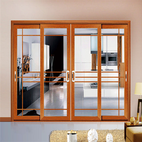 Automatic Sliding Door Home 6063-T5 Profile Automatic Door Sliding Showcase For Home Sliding Door System