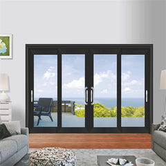 Aluminum Terraces Sliding Door Caribbean Islands Standard Aluminum  Sliding  Door  Frame Sliding Window Aluminum Door