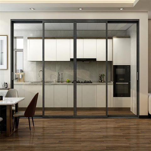 Big Sliding Glass Doors Factory Manufacture Wholesale  Project  Glazed Cebu Branch Sliding Doors For home Sliding Aluminum Doors