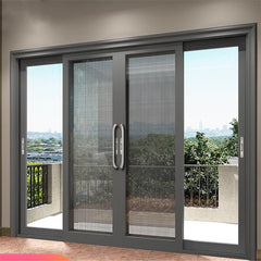 Aluminum Sliding Heavy Door Nami Certified Powder Coated Slide Single Aluminum Sliding Door System Minimal