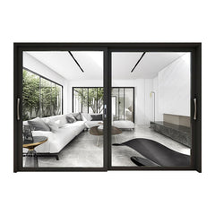 Aluminum Sliding Heavy Door Nami Certified Powder Coated Slide Single Aluminum Sliding Door System Minimal