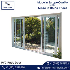 Unique Design European Style Good Quality PVC Patio Door for Sale on China WDMA