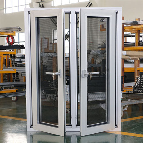 Upvc window thailand double glazing swing vinyl hurricane impact pvc casement windows factory price on China WDMA