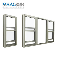 Vertical Aluminium sliding window Single hung windows For Sale on China WDMA