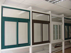 Vertical aluminium sliding window with single/double/triple glazing