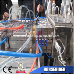 WPC pvc ceiling profile extruder machine price/wpc upvc plastic door profile frame making production line on China WDMA