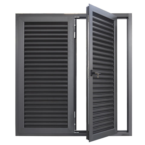 Warehouse prefabricated fixed aluminum louver/aluminum window louver prices/aluminum shutter window on China WDMA