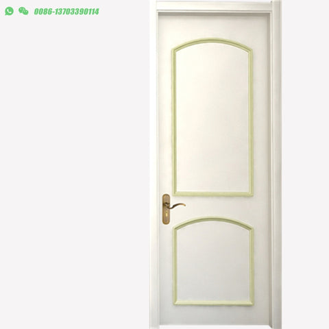 Waterproof Anti Moisture Eco-Friendly Fireproof WPC Interior Decorative Door for Bedroom/Bathroom on China WDMA