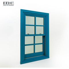 White Aluminium Frame Glass Single Hung Windows on China WDMA