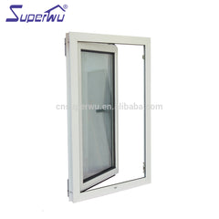 White fiberglass tilt and turn aluminum windows for steel structure on China WDMA