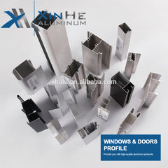 Wholesale Newest Style High Quality Decorative Product Extruded Powder Coating Best Effect Wide Alloy Aluminum Window Profile on China WDMA