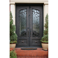 Wholesale Price New Iron Grill Window Door Designs