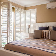 Wholesale cheap china perfect fit custom venetian blind pvc window plantation shutters uk on China WDMA