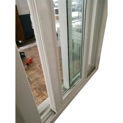 Wholesale cheap house bullet proof glass sliding plastic window with screen and grill on China WDMA