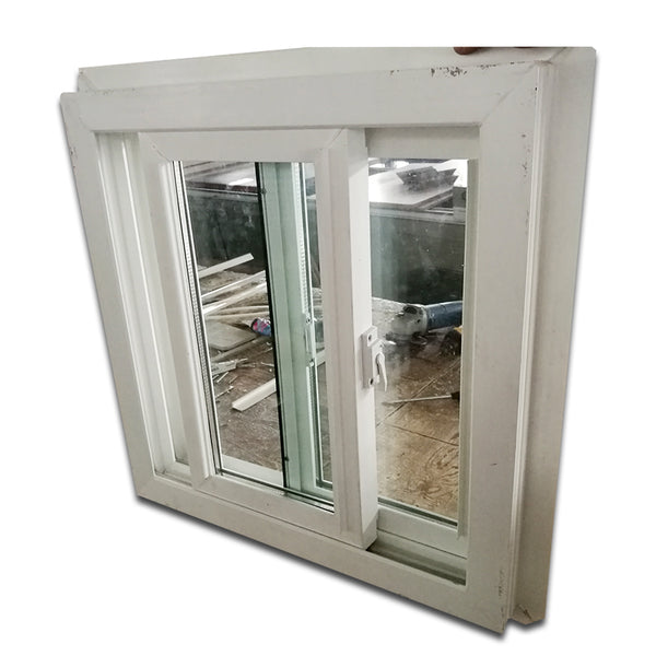 Wholesale cheap house bullet proof glass sliding plastic window with screen and grill on China WDMA