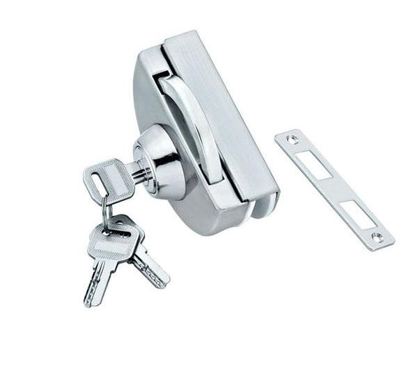 Wholesale high security glass fittings aluminum sliding door lock glass door hardware on China WDMA