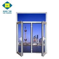 Wholesales Free Sample Small Single Pane Georgian Bar French Tempered Glass Vinyl American Casement Windows on China WDMA