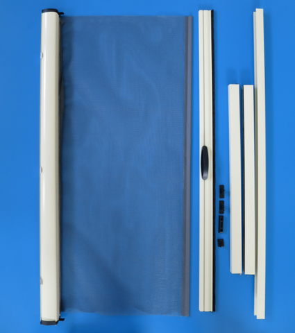 Wind resistant horizontal sliding screen door on China WDMA