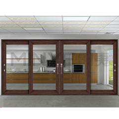 Wood Aluminum Sliding Glass Door Rail on China WDMA