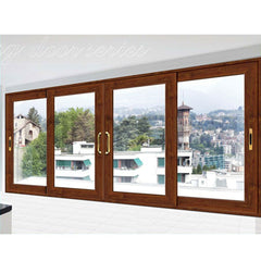 Wood Aluminum Sliding Glass Door Rail on China WDMA