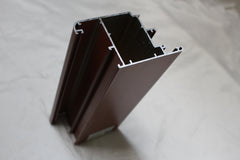 Wood Grain transfer aluminum profile for window and door made by kemet company on China WDMA