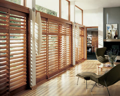 Wooden Louver Bi-fold Door Plantation Shutter on China WDMA