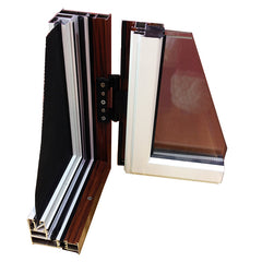 Wow!!Aluminium window making materials/aluminium door frame design/thermal break powder coating aluminium window profile factory on China WDMA